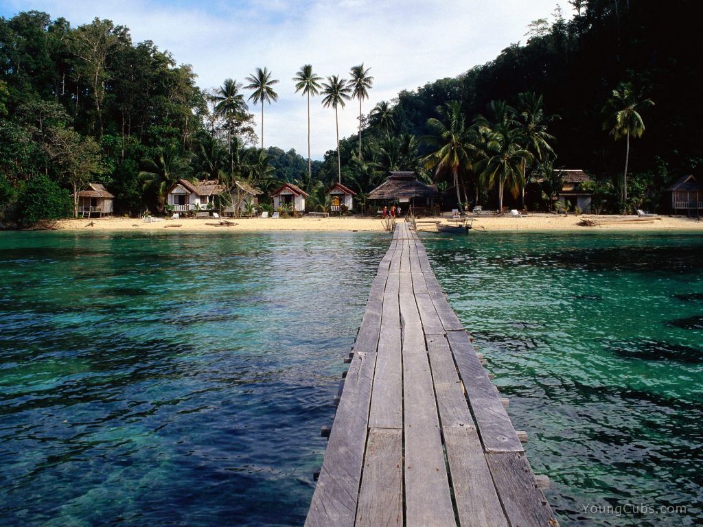 Main Port of Wakai, Togian Islands
